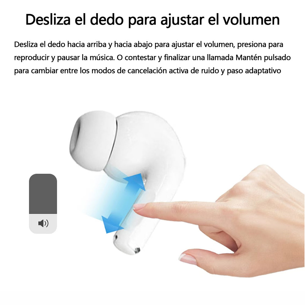 Audífonos FUTURE POD Cancelación Ruido Lcd Táctil 30mAh / 300mAh G-TIDE — Bluetooth 5.3 TWS - Imagen 6