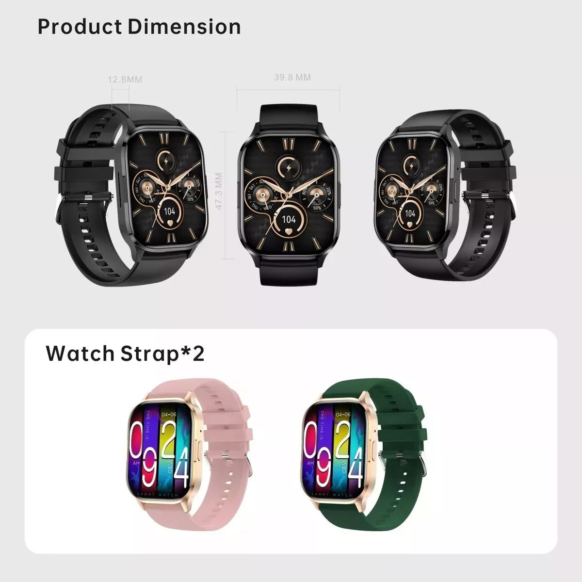 Smart Watch G-TIDE S3 PRO pantalla 2.01
