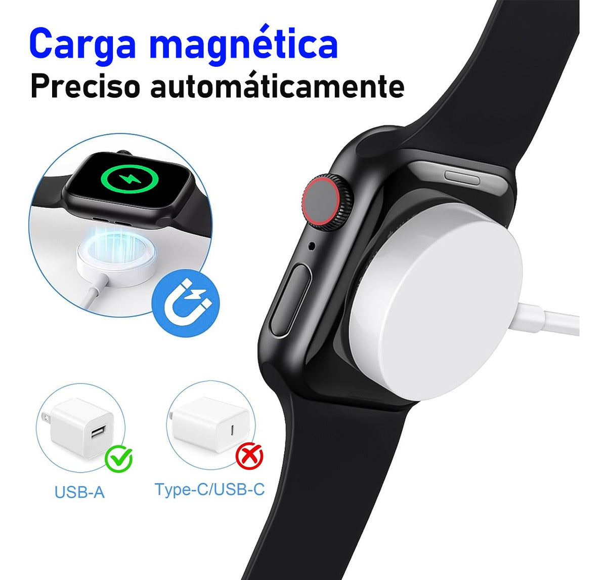 Cargador Magnetico Inálambrico 0.8M / 150 mA G-TIDE MWC7 - Imagen 5