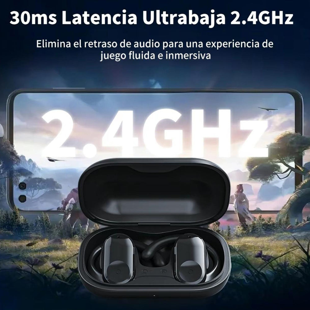 Audífonos OWS2 Cancelación Ruido Audífonos 30mAh / Estuche 400mAh IPX4 G-TIDE — Bluetooth 5.3 TWS - Imagen 8