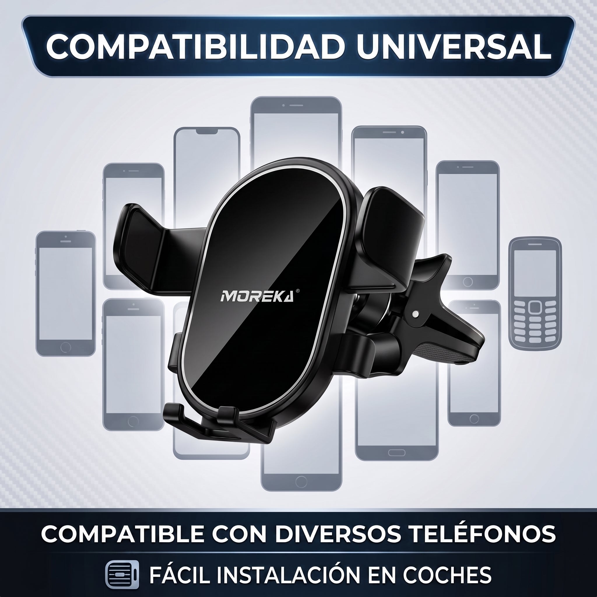 Soporte para Teléfonos Móviles Moreka MH-72D - Imagen 3