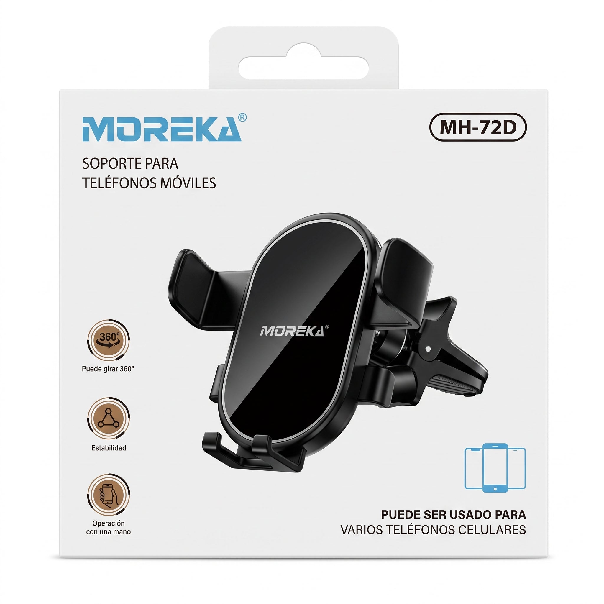 Soporte para Teléfonos Móviles Moreka MH-72D - Imagen 9