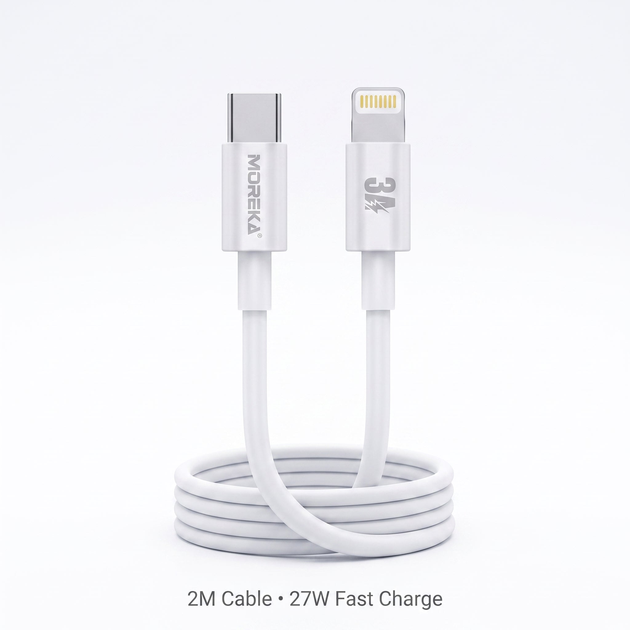 Cable Tipo-C a Lightning Moreka CB-47 27W - Imagen 6
