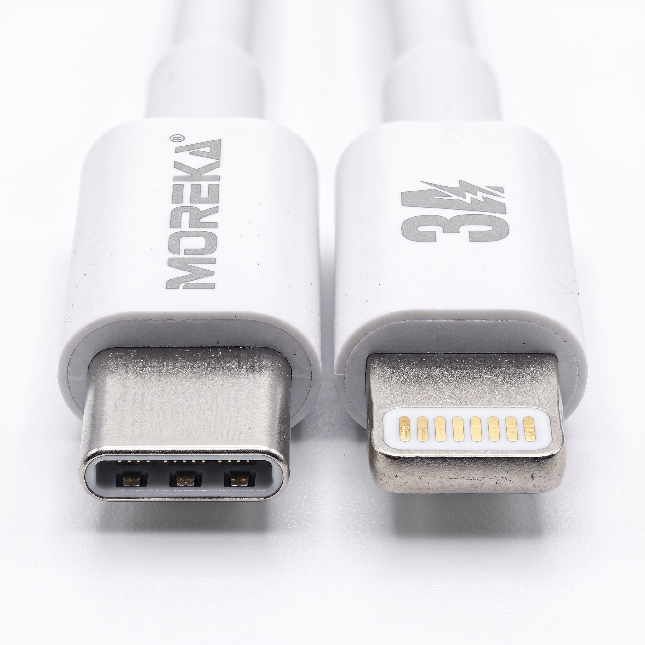 Cable Tipo-C a Lightning Moreka CB-47 27W - Imagen 7
