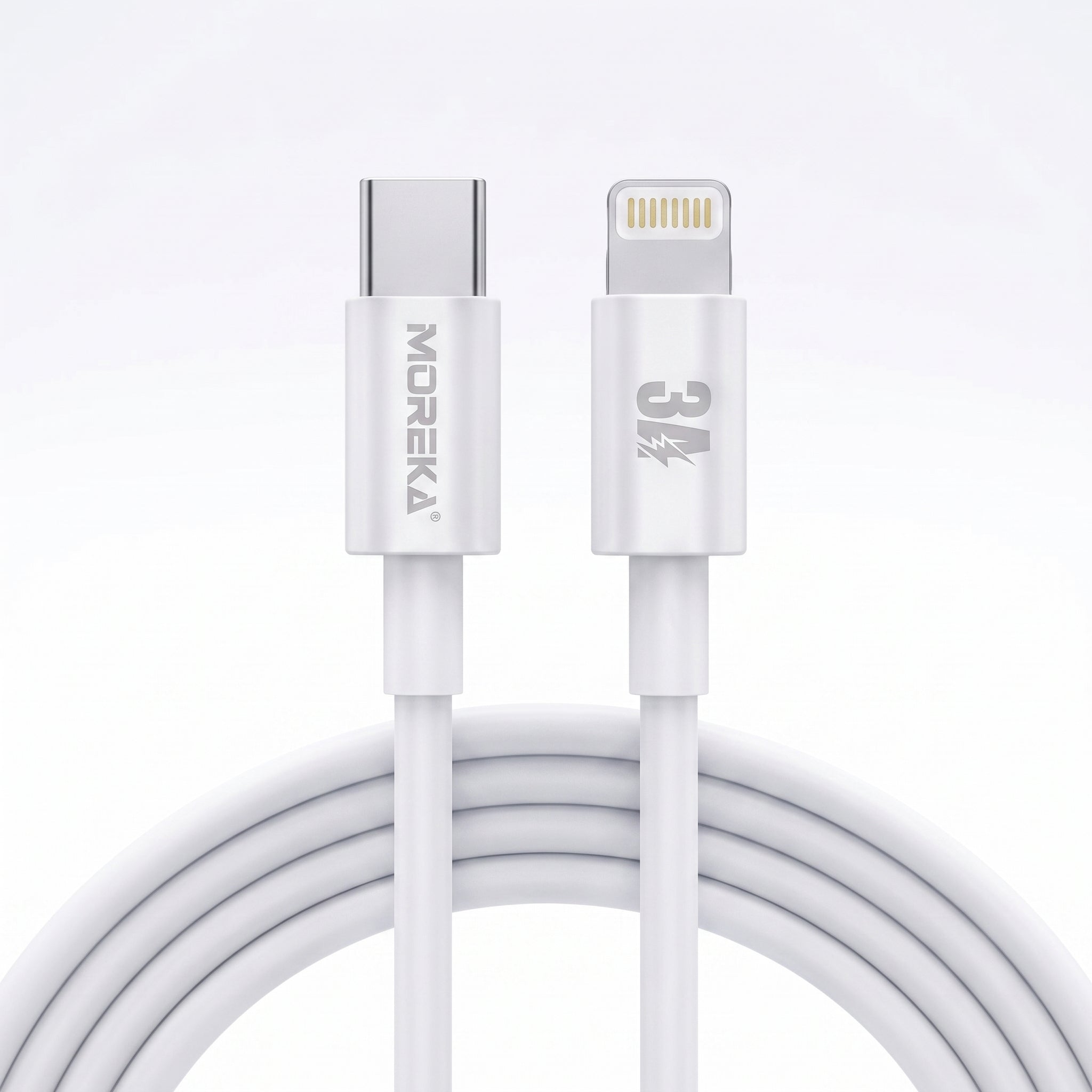 Cable Tipo-C a Lightning Moreka CB-47 27W - Imagen 9