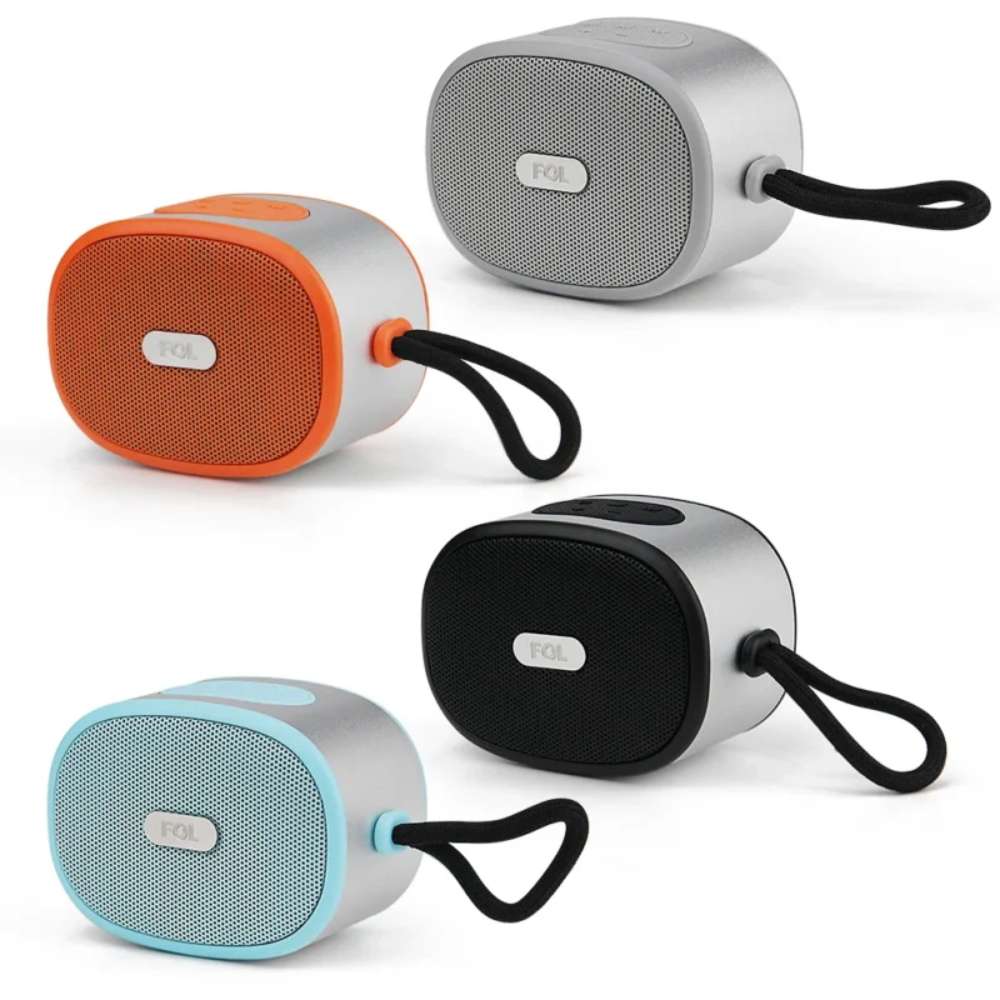 Mini Bocina FOL 5W 500mAh Bluetooth, TF Card, Radio FM, USB TWS FS-S120 - Imagen 2