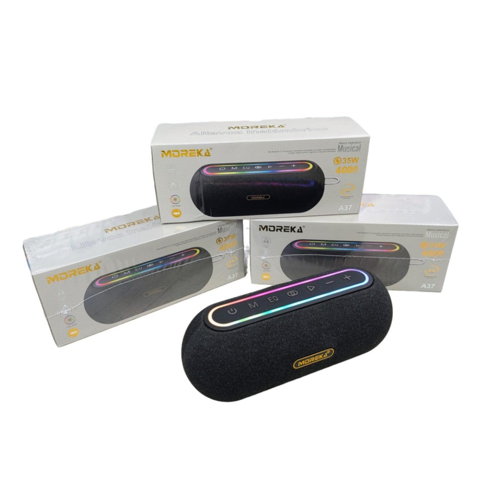 Bocina Moreka A37 35W 4000mAh 5-6 hrs de bateria Bluetooth - Imagen 14