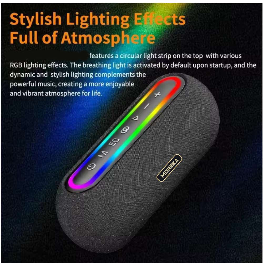 Bocina Moreka A37 35W 4000mAh 5-6 hrs de bateria Bluetooth - Imagen 3