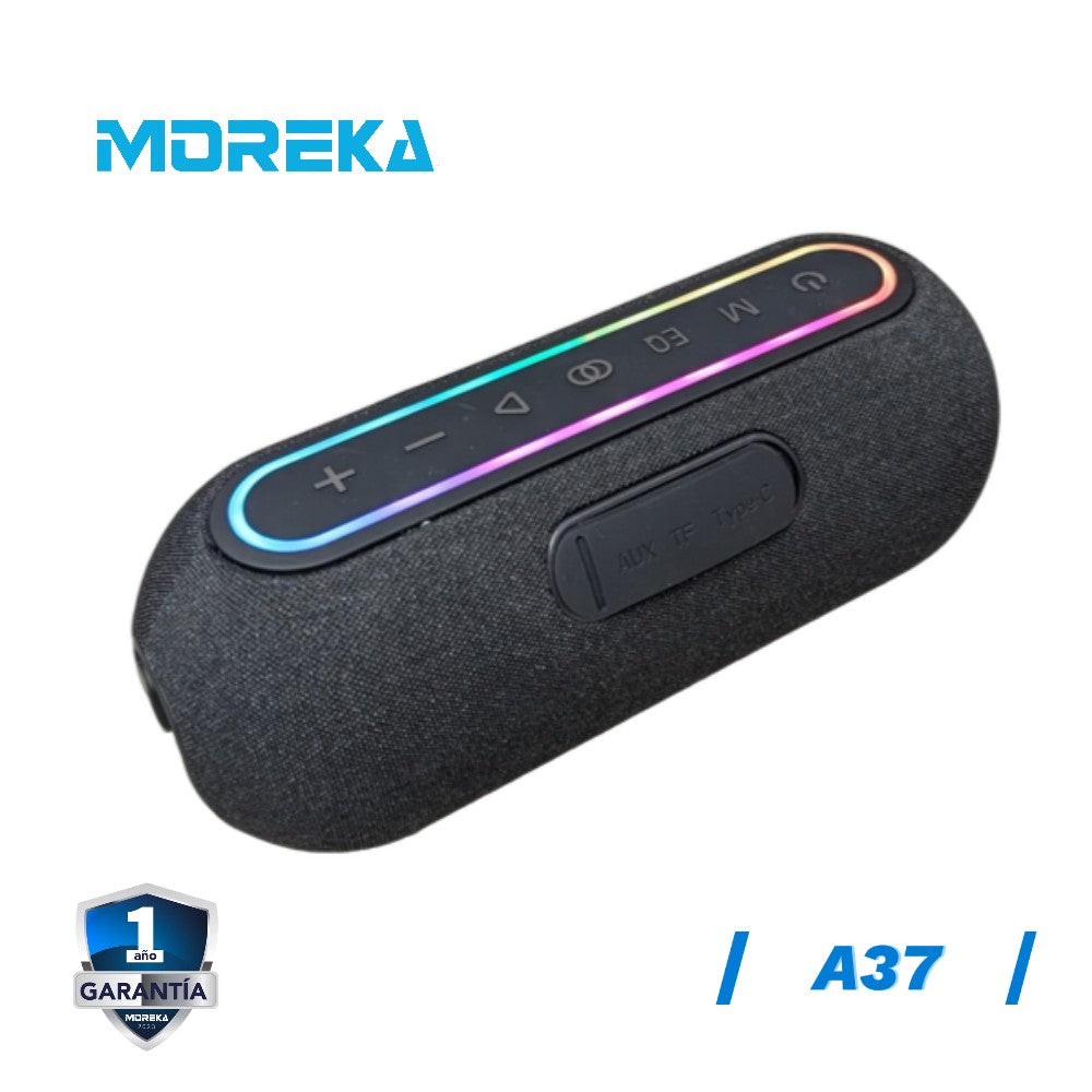 Bocina Moreka A37 35W 4000mAh 5-6 hrs de bateria Bluetooth - Imagen 8