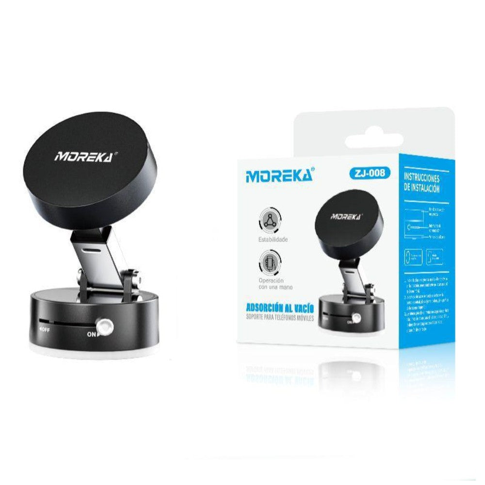 Soporte para Celular succión al vacío Magnético Moreka ZJ-008 - Imagen 2