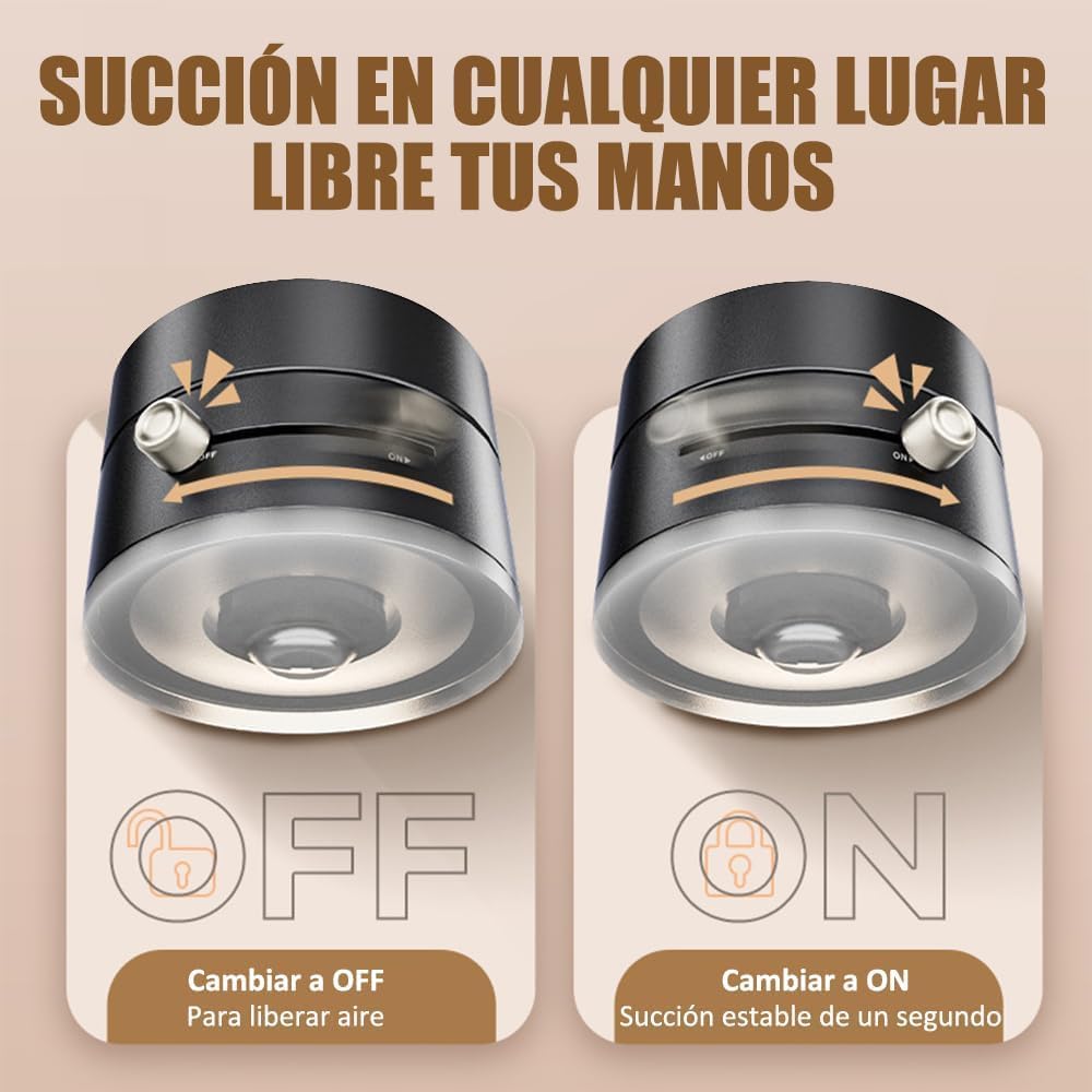 Soporte para Celular succión al vacío Magnético Moreka ZJ-008 - Imagen 4