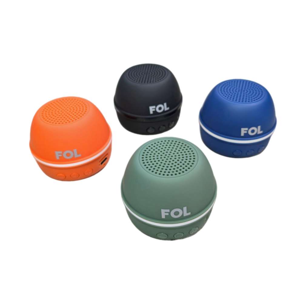 Mini Bocina Fol 5W 600mAh Bluetooth aro magnético, USB TWS S196 - Imagen 13
