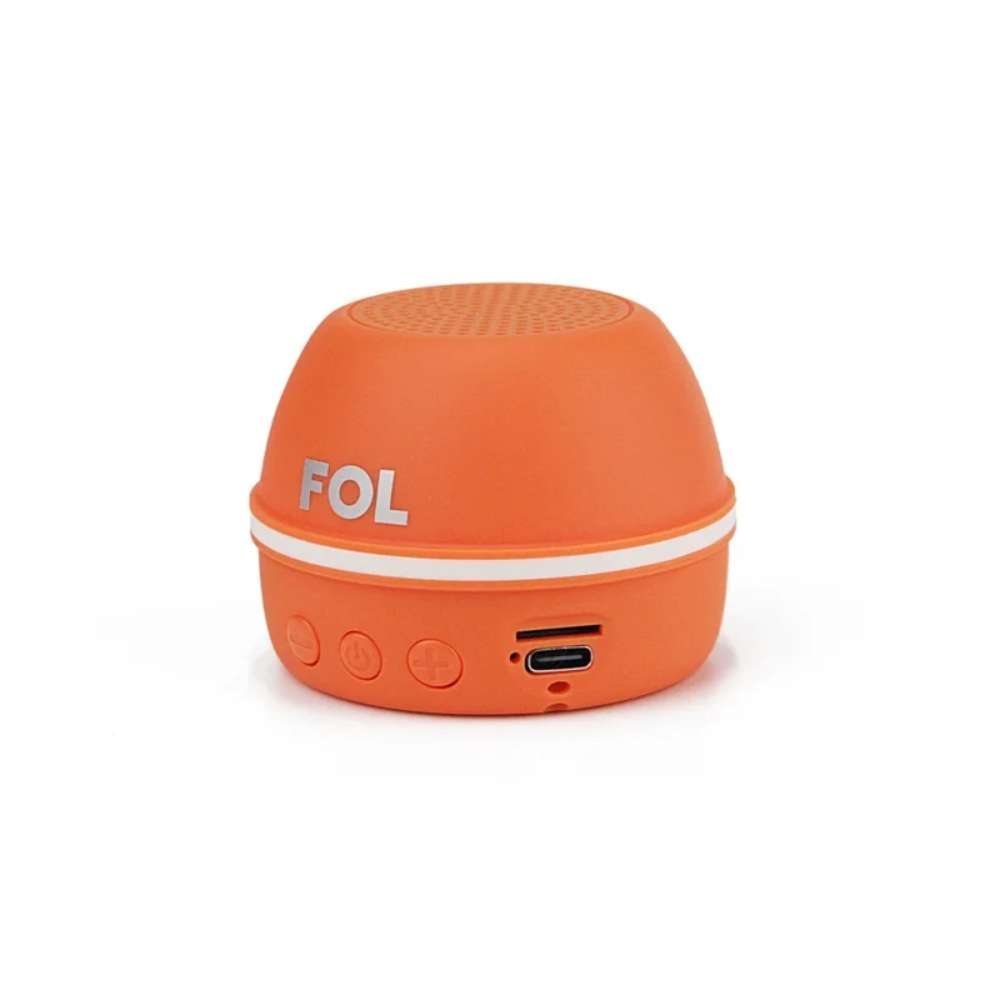 Mini Bocina Fol 5W 600mAh Bluetooth aro magnético, USB TWS S196 - Imagen 7