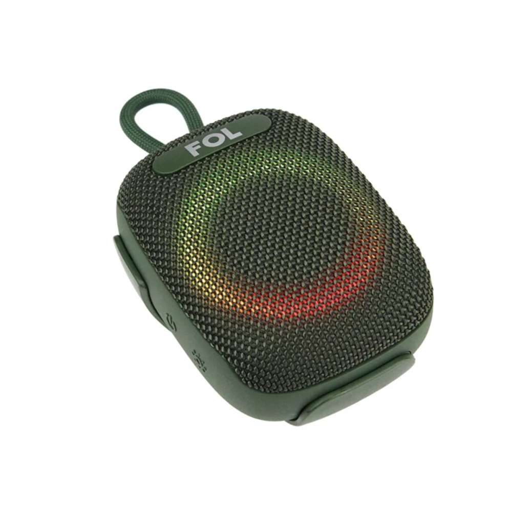 Bocina Moto Bluetooth FOL FS-S195 TF Card Radio FM 1800mAh 8W Resistente al agua IPX6 - Imagen 7