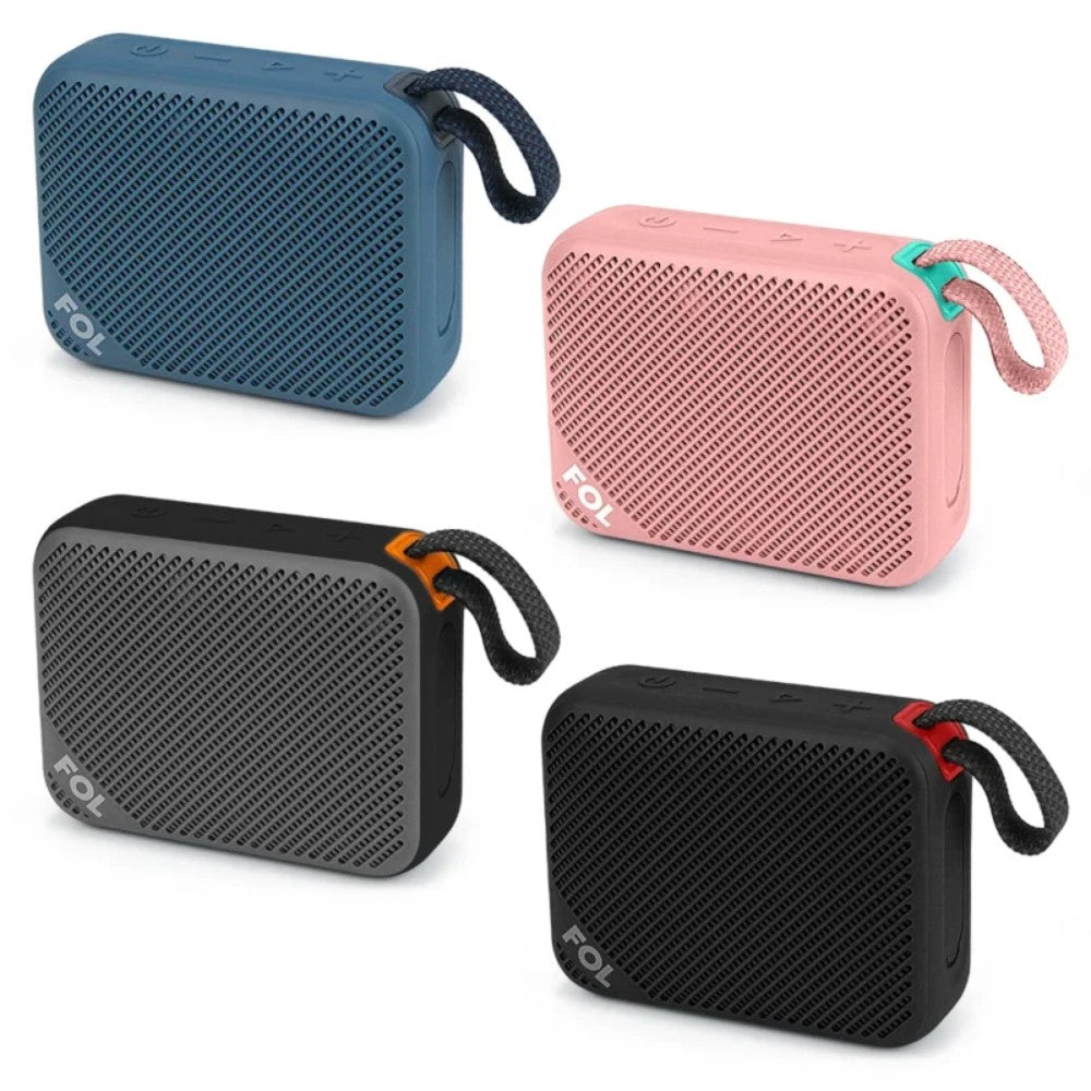 Mini Bocina Fol 5W 10000mAh Bluetooth recargable, USB TWS S198 - Imagen 2