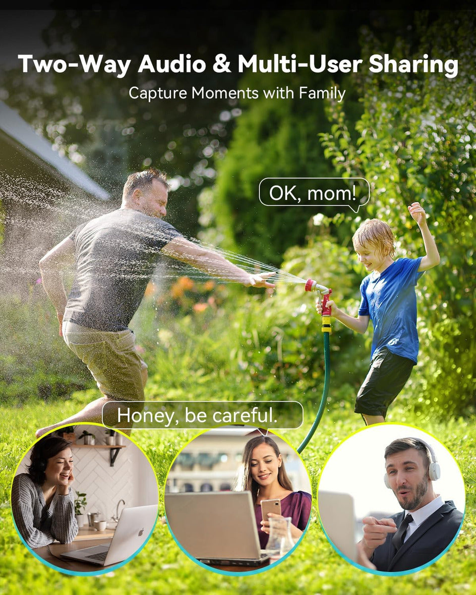 Cámara IP 360° Wifi 2MP Visión Nocturna Certificación IP66 Micrófono y altavoz JK-007 - Imagen 6