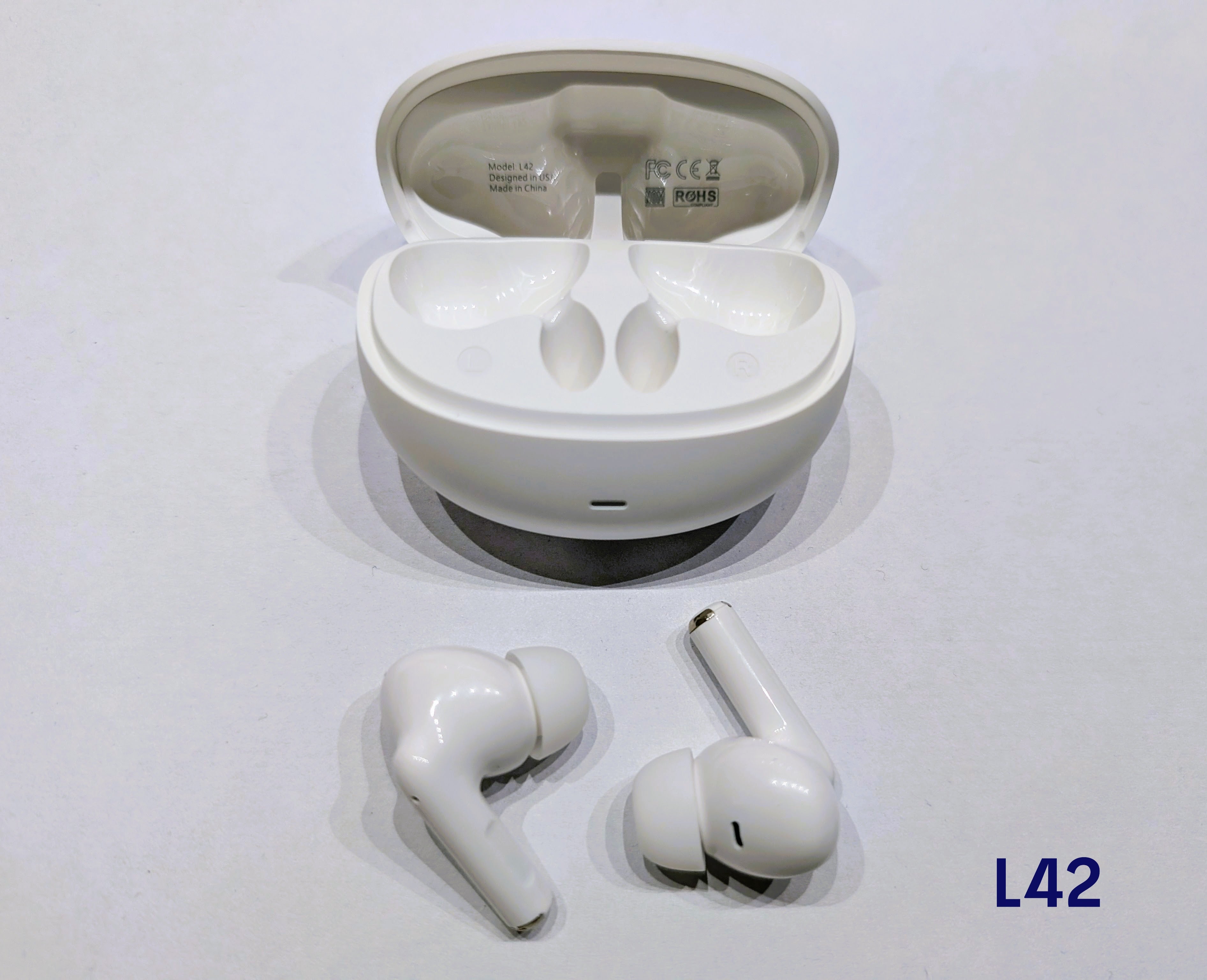Audífonos L42 Cancelación Ruido Audífonos 30mAh / Estuche 300mAh IPX4 G-TIDE — Bluetooth 5.3 TWS - Imagen 3