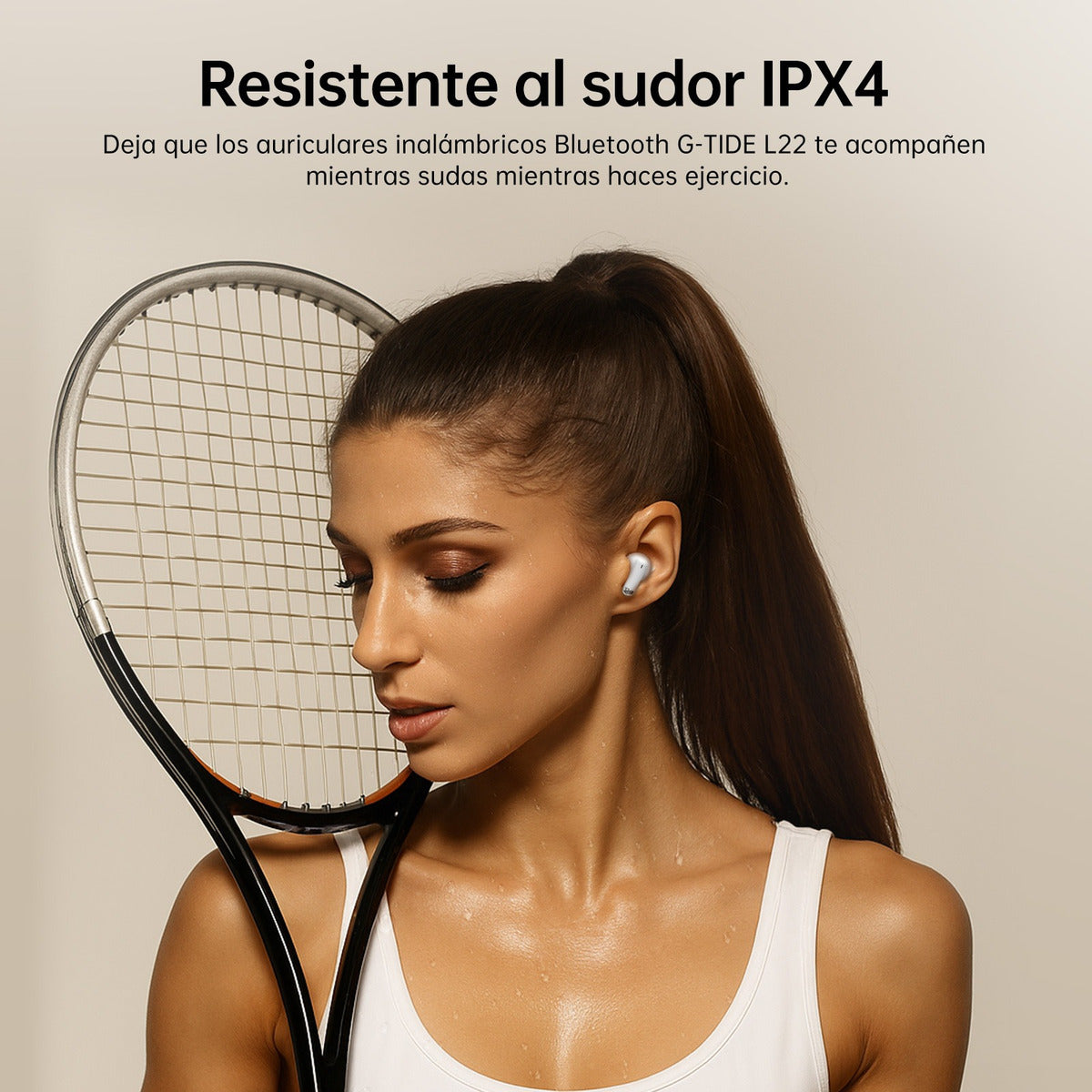 Audífonos L42 Cancelación Ruido Audífonos 30mAh / Estuche 300mAh IPX4 G-TIDE — Bluetooth 5.3 TWS - Imagen 7