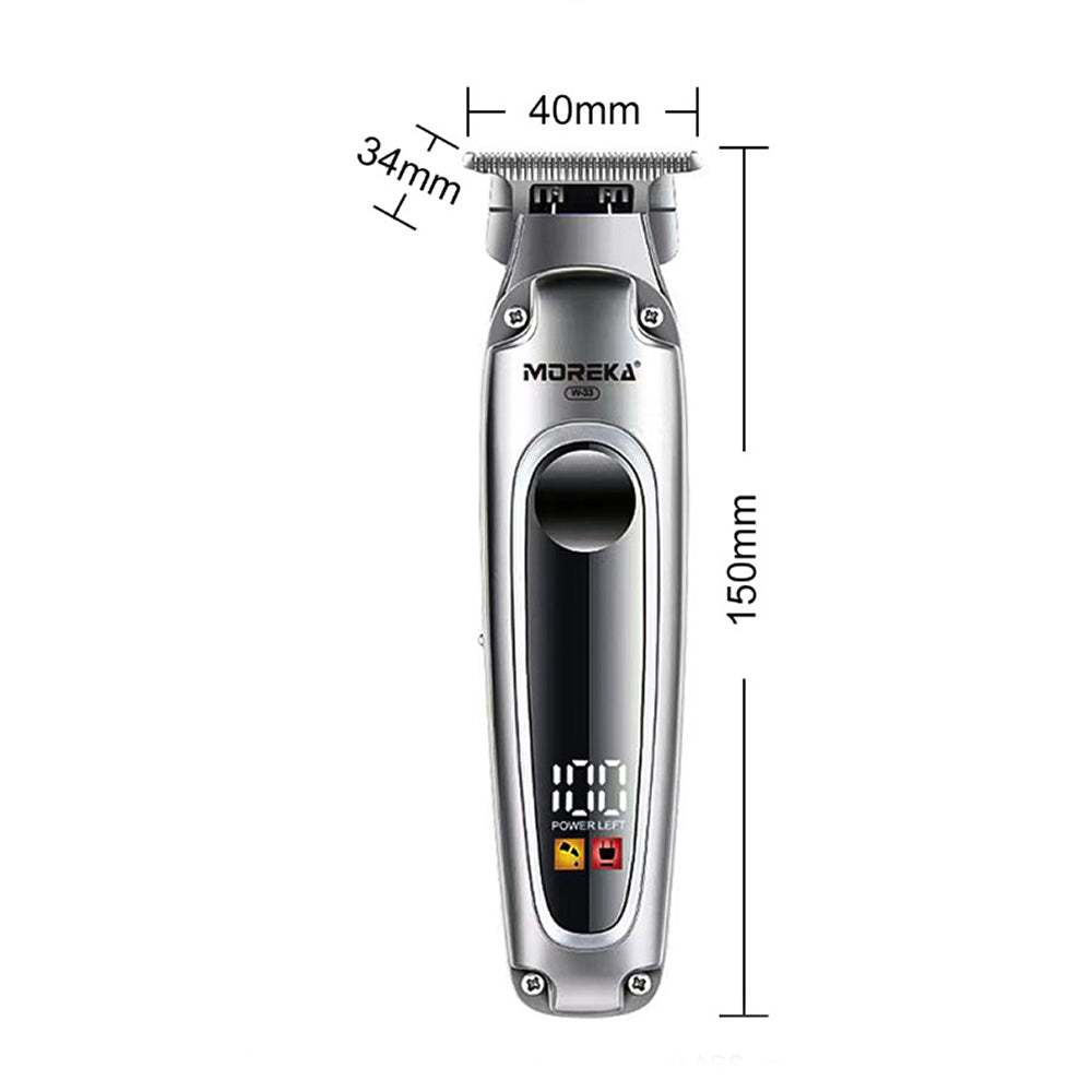 Rasuradora Eléctrica Moreka W-33 Cortadora De Cabello Velocidad 6000 rpm/min 1200mAh - Imagen 7