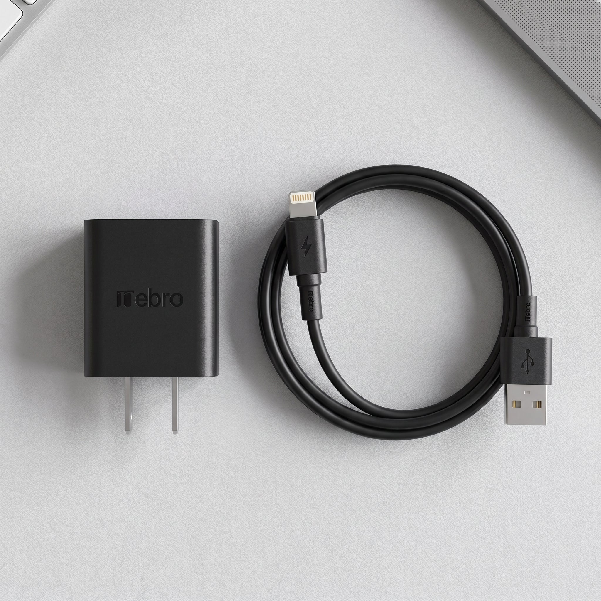 Combo de Carga Rápida Nebro VGA-008: Cubo y cable Lightning - Imagen 9