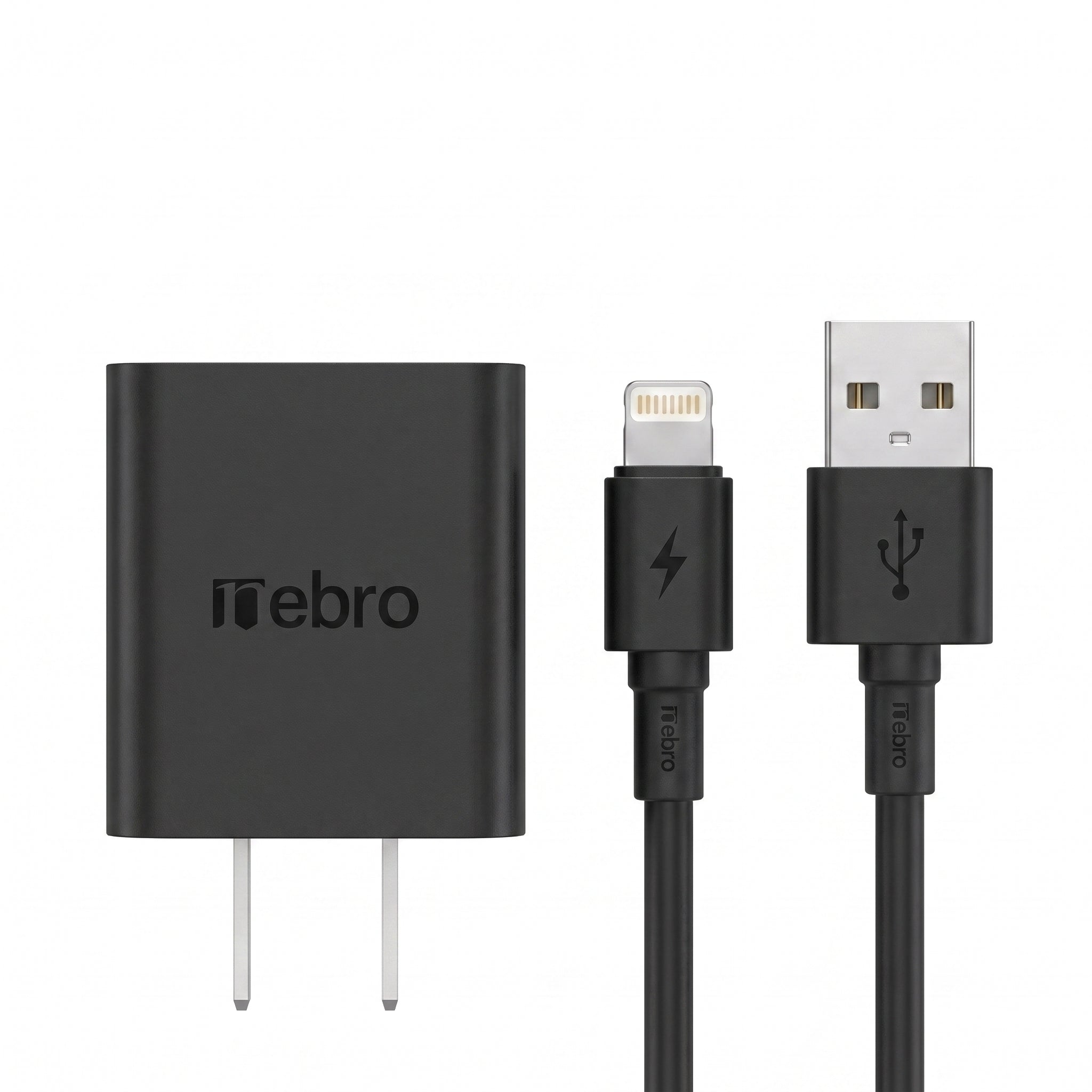 Combo de Carga Rápida Nebro VGA-008: Cubo y cable Lightning - Imagen 10