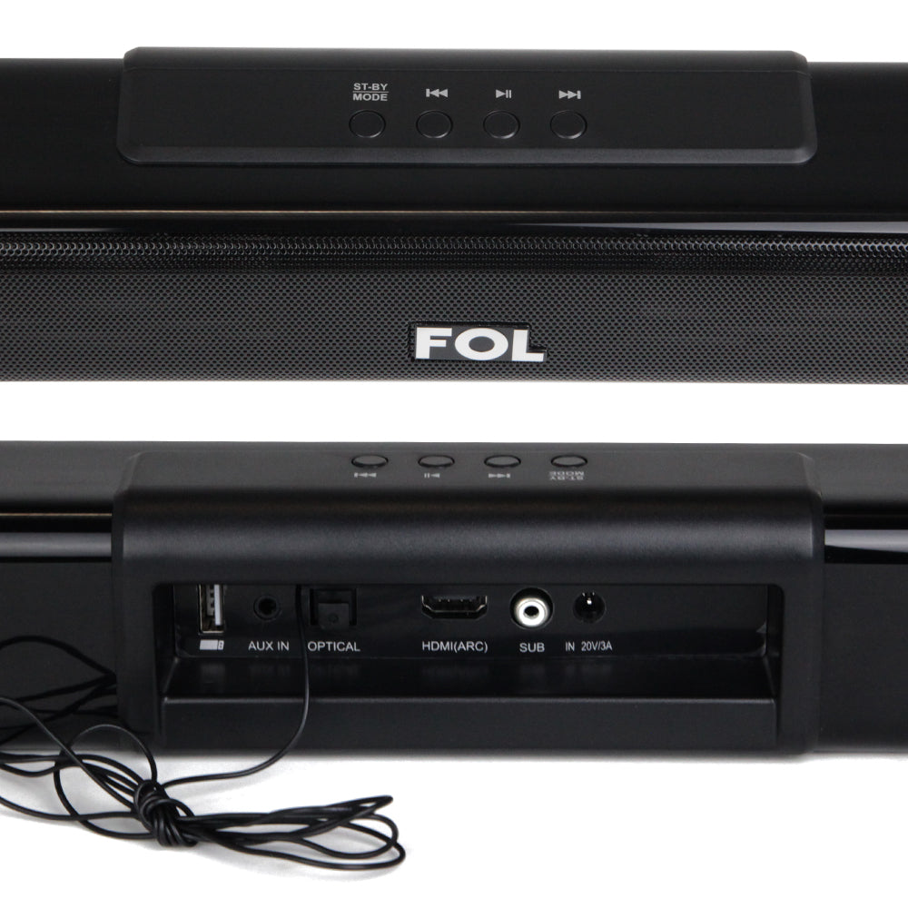 Barra de sonido con Subwoofer 90W 20V FOL FS-M226 - Imagen 4