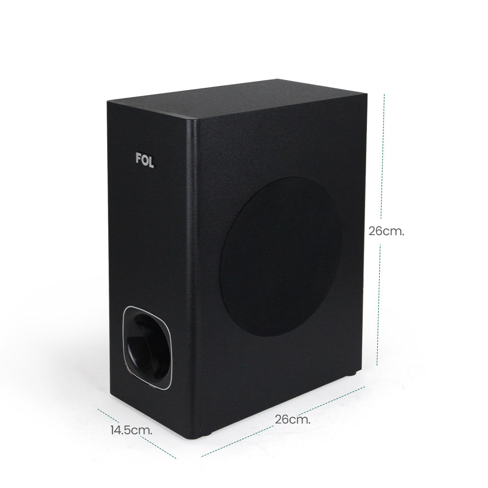 Barra de sonido con Subwoofer 90W 20V FOL FS-M226 - Imagen 6