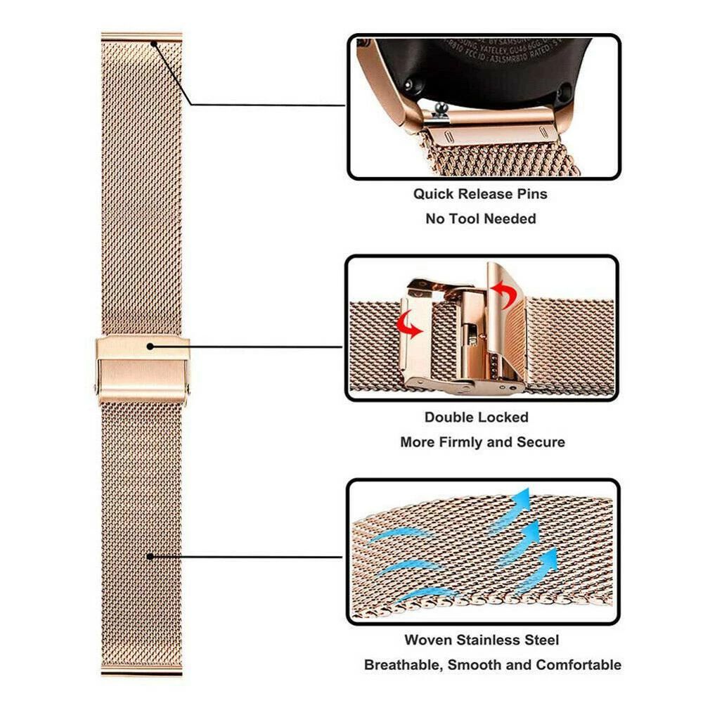 Correa G-TIDE para reloj smartwatch 22mm acero mod. WM22H1 - Imagen 2
