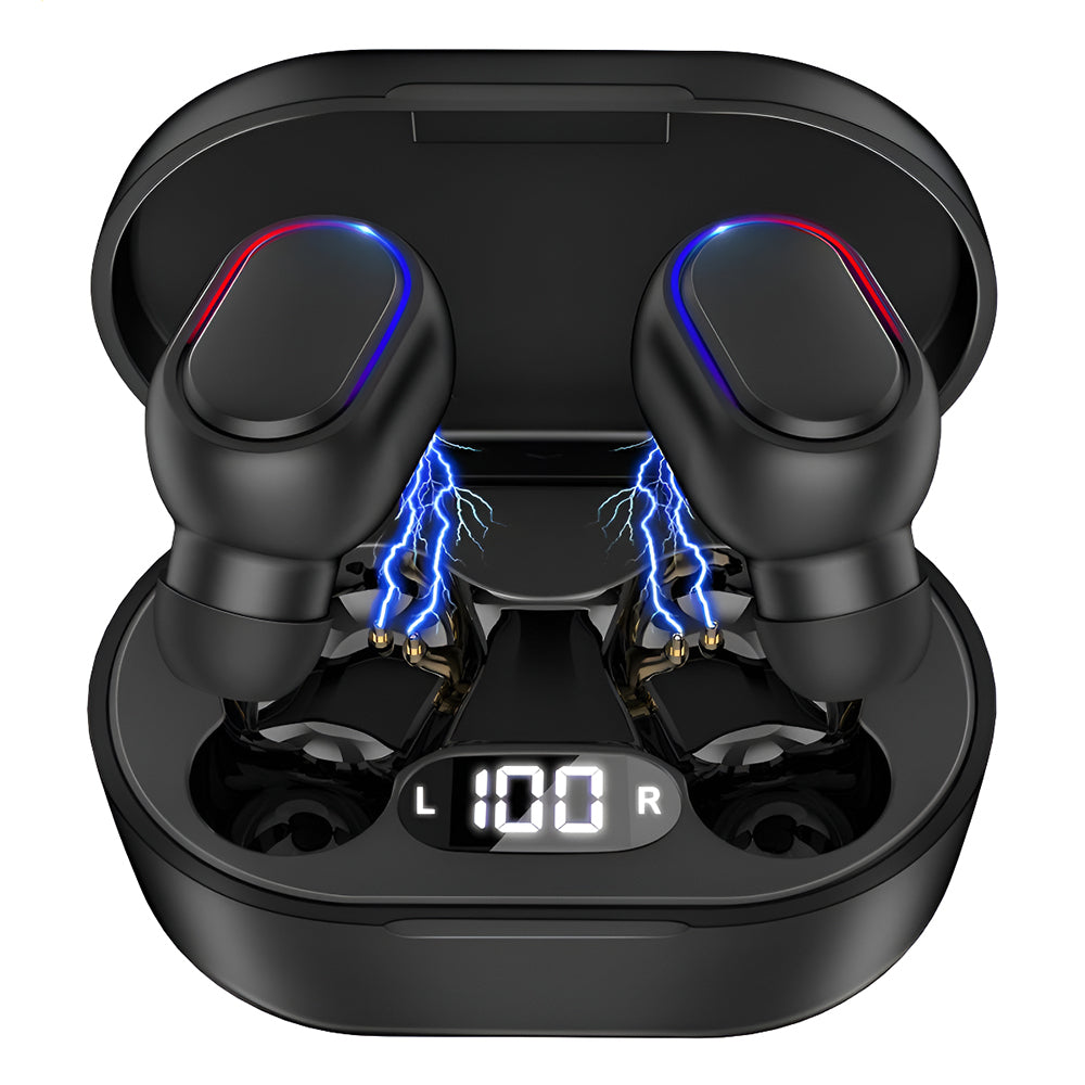 Audífonos Bluetooth 40mAh / Estuche 300mAh 25h con estuche Moreka E601 - Imagen 9