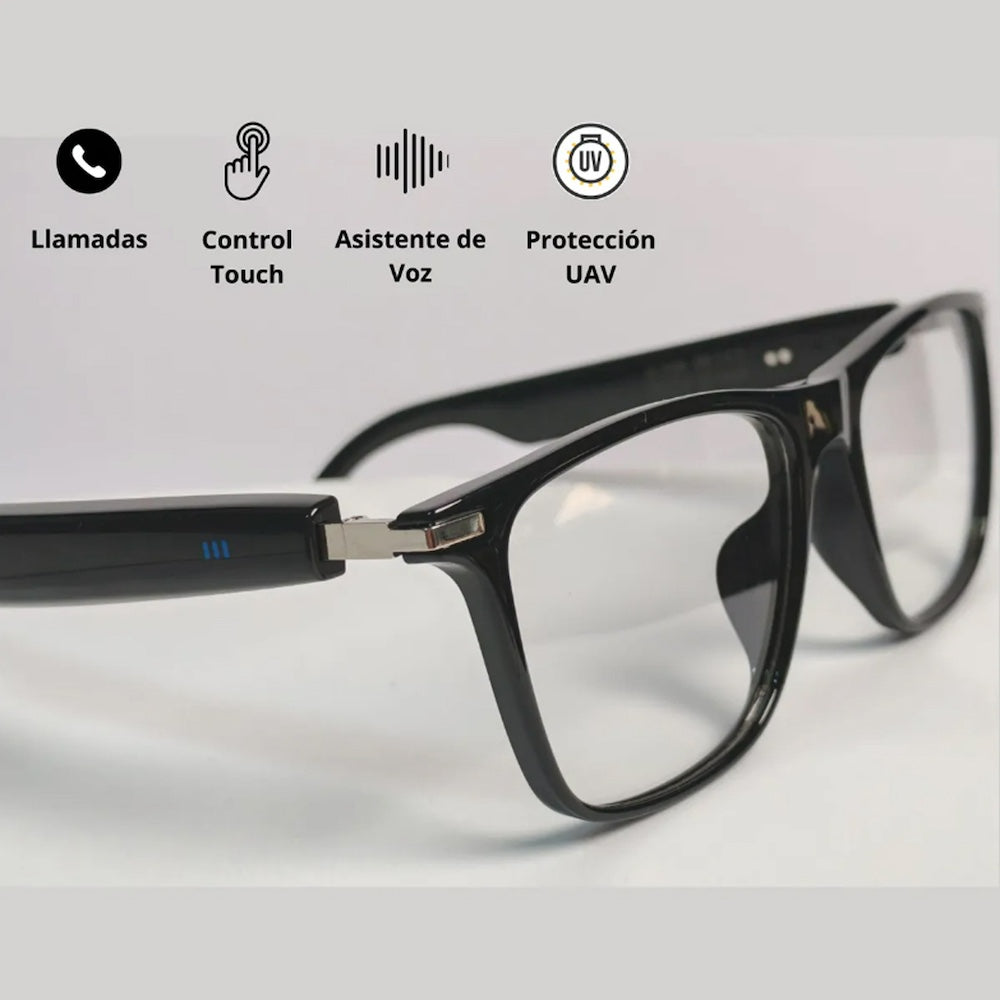 Lentes Inteligentes G-TIDE BV01 Bluetooth 90mAh Protección UV400 control táctil - Imagen 2