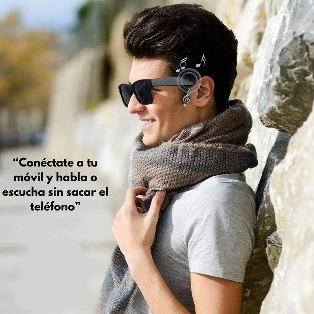 Lentes Inteligentes G-TIDE BV01 Bluetooth 90mAh Protección UV400 control táctil - Imagen 6