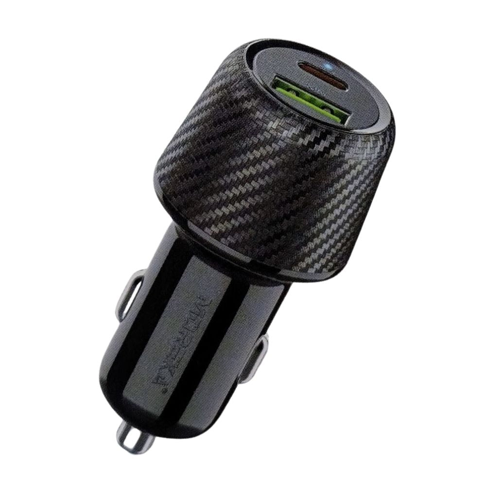Turbo Cargador De Carro 48W PD30W QC18W Moreka CP0012 Plug In puertos USB y C - Imagen 1