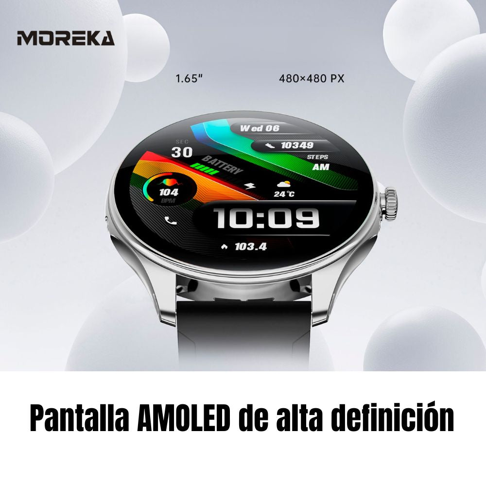 Smart Watch Moreka R05 pantalla Ultra HD Amoled contra agua IPX67 - Imagen 2