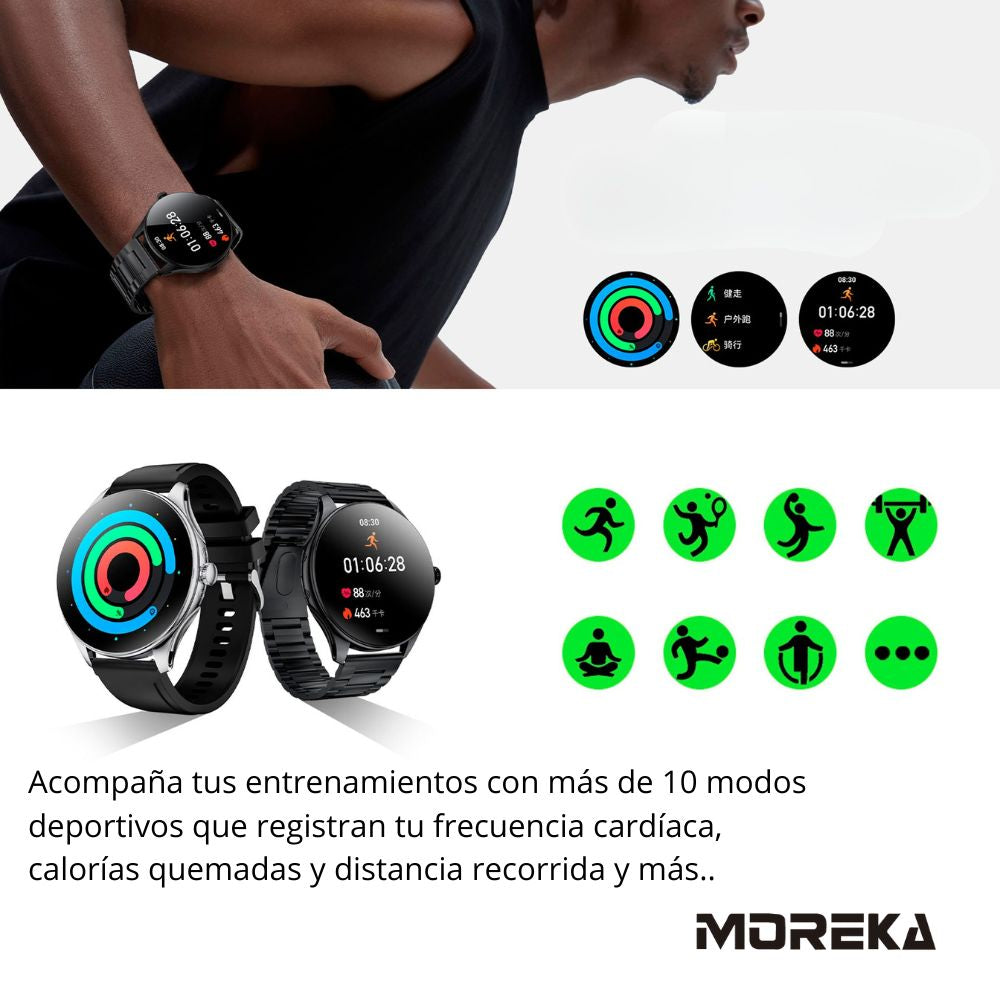 Smart Watch Moreka R05 pantalla Ultra HD Amoled contra agua IPX67 - Imagen 6