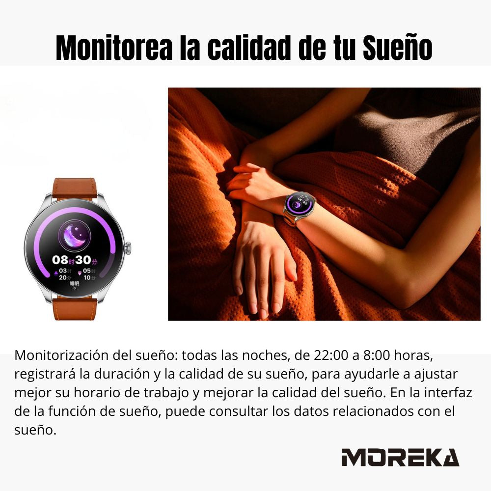 Smart Watch Moreka R05 pantalla Ultra HD Amoled contra agua IPX67 - Imagen 7