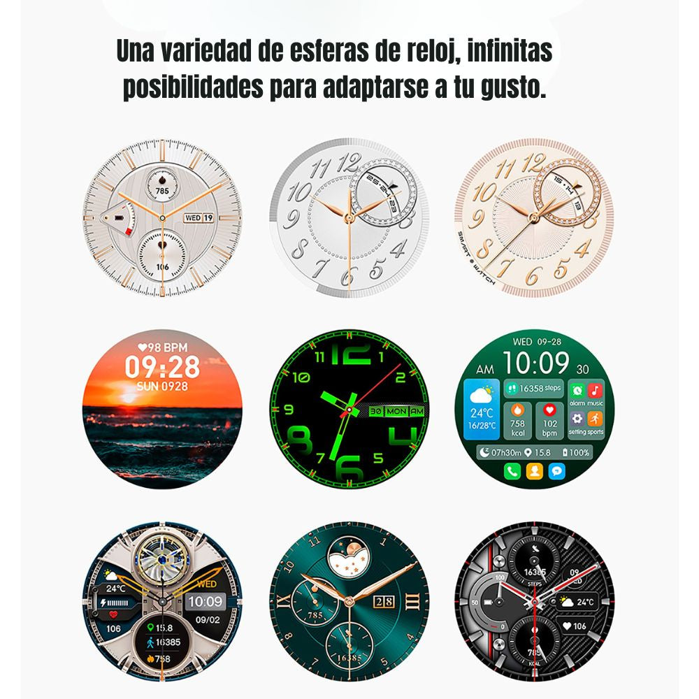 Smart Watch Moreka R04 pantalla Ultra HD Amoled contra agua IPX67 - Imagen 12