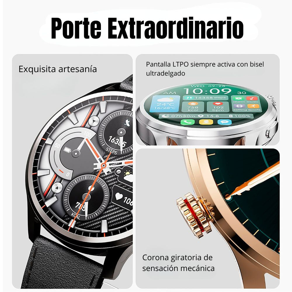 Smart Watch Moreka R04 pantalla Ultra HD Amoled contra agua IPX67 - Imagen 13