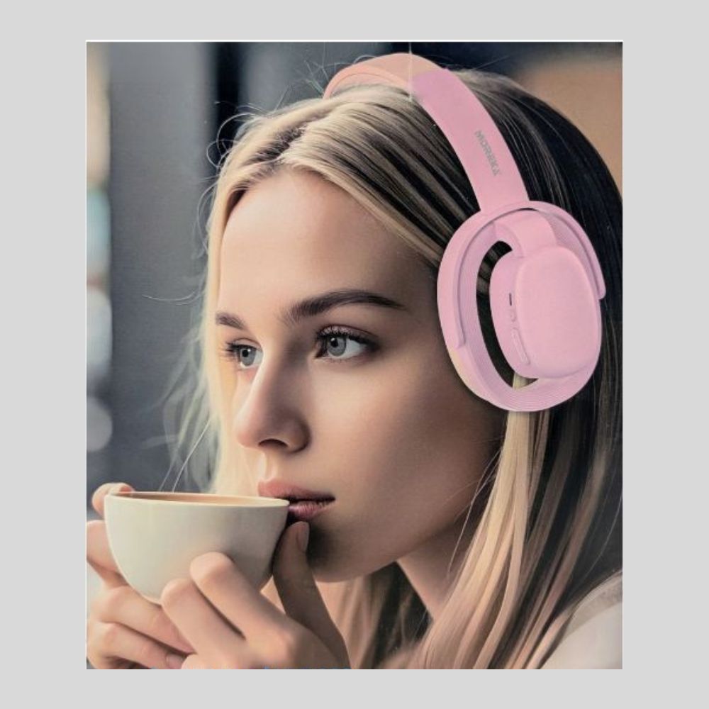 Audífonos Bluetooth 5.4+EDR Moreka BL030 400mAh 40mm 30 Hrs - Imagen 9