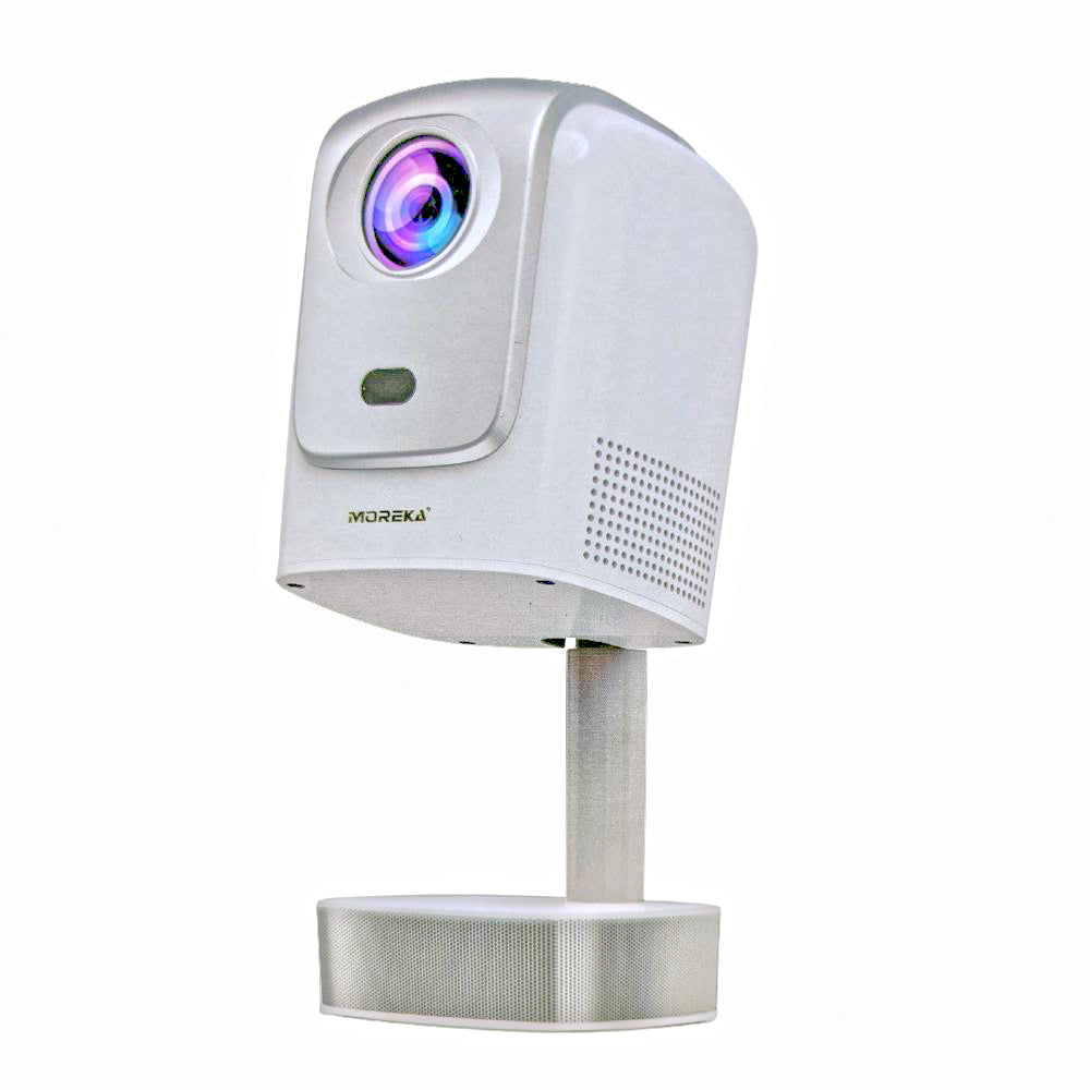 Proyector Android 11 4k Hd Wifi Smart Tv 7600 lumenes HDMI Moreka MOP-08S - Imagen 1