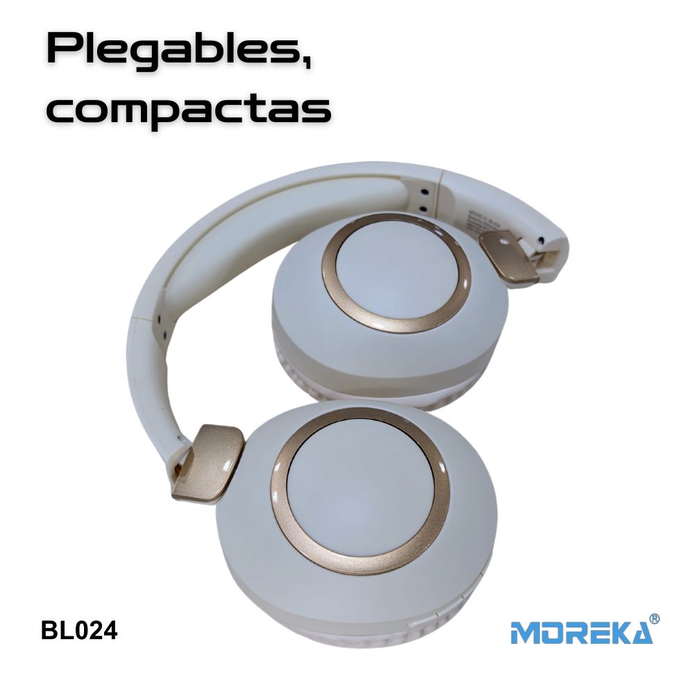Audífonos BT5.4 Moreka BL024 12 horas de — Bluetooth 5.3 TWS - Imagen 3