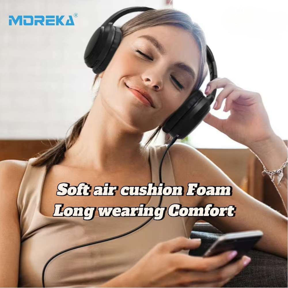 Audífonos Bluetooth V5.4 Moreka BL026 200mAh - Imagen 2