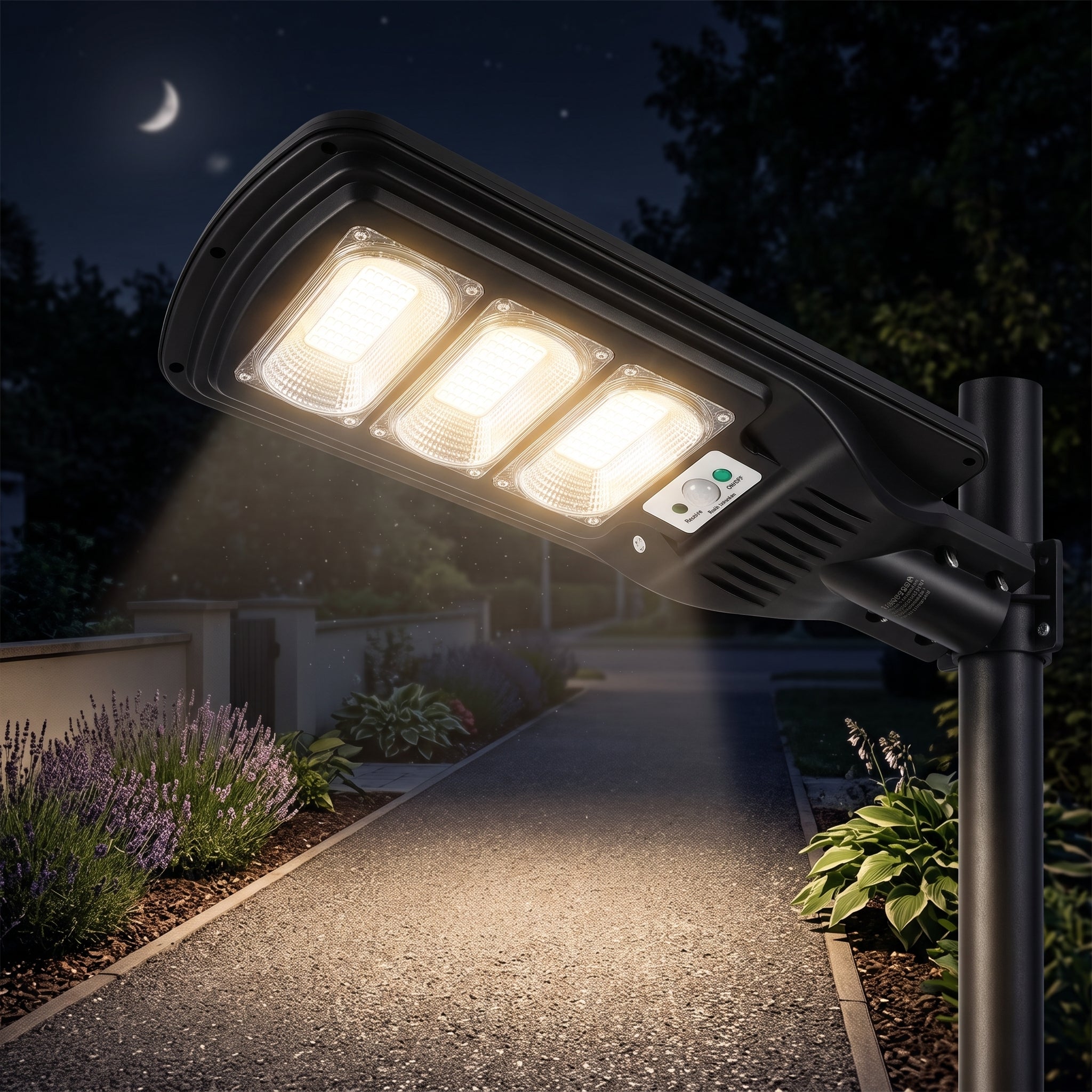 Luminaria Suburbana Alumbrado Solar Moreka MS-E200W - Imagen 5