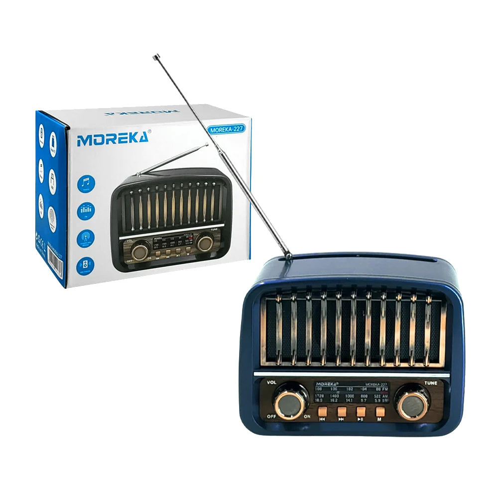 Radio bocina MOREKA con FM-AM, puerto USB-TF MOREKA-227 - Imagen 4