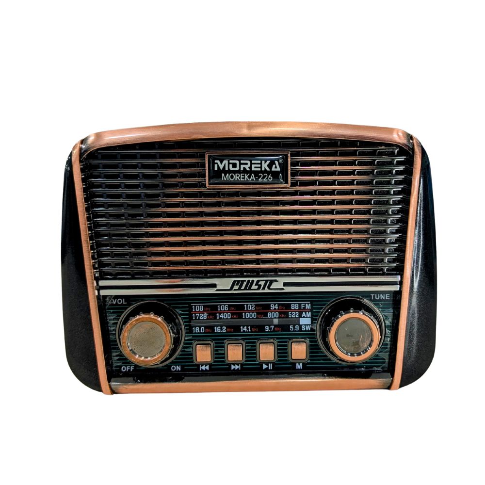 Radio AM/FM/SW Solar Bluetooth, TF Card, Radio FM, USB Moreka 226 - Imagen 7
