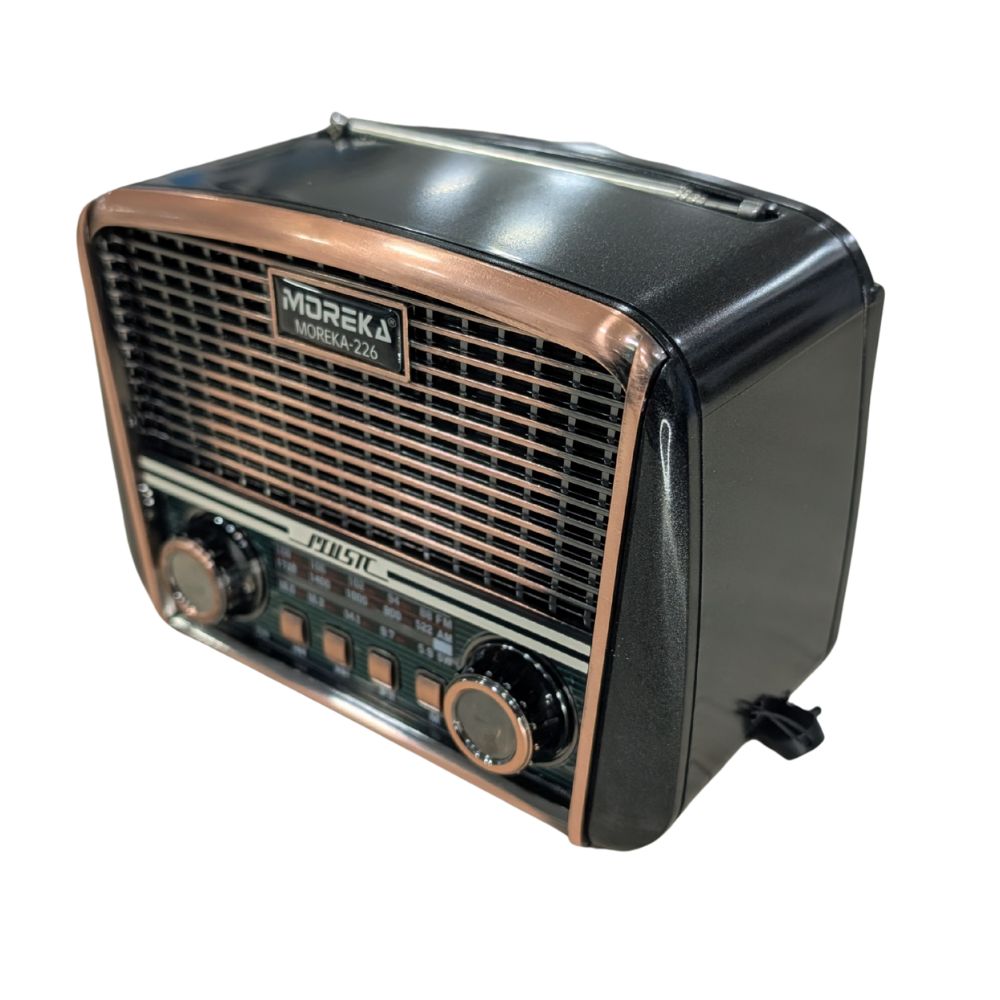 Radio AM/FM/SW Solar Bluetooth, TF Card, Radio FM, USB Moreka 226 - Imagen 8
