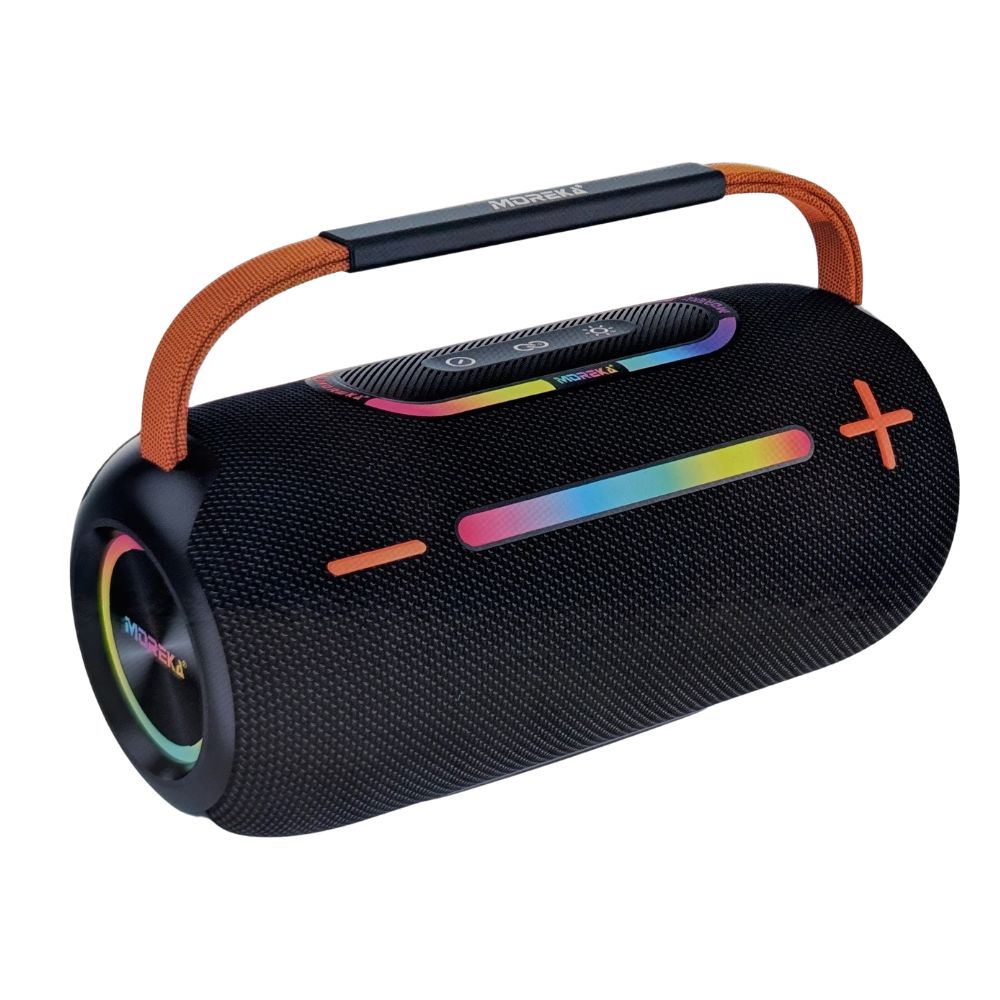 Bocina Moreka 432 25W 3600mAh 4-5 hrs de bateria Bluetooth RGB IPX6 - Imagen 1