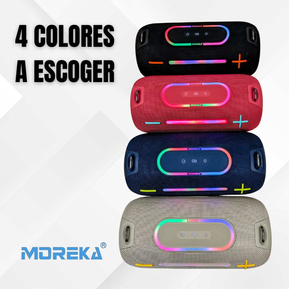 Bocina Moreka A59 50W 8000mAh 5-6 hrs de bateria Bluetooth - Imagen 5