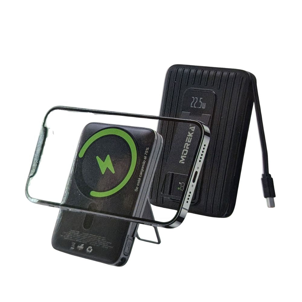 Power Bank Magsafe Moreka K099 12000mAh 22.5W, Magsafe 15w - Imagen 2