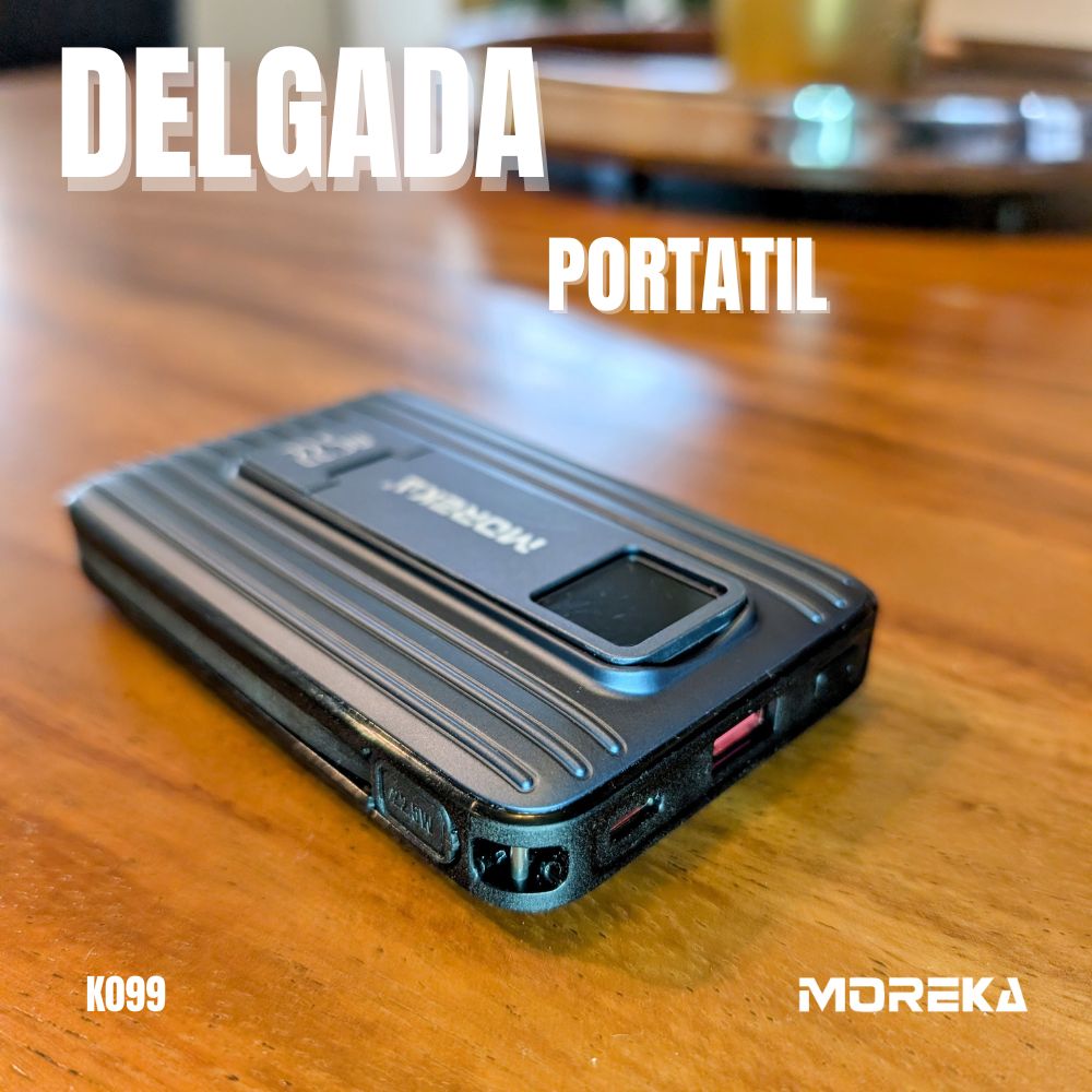 Power Bank Magsafe Moreka K099 12000mAh 22.5W, Magsafe 15w - Imagen 5