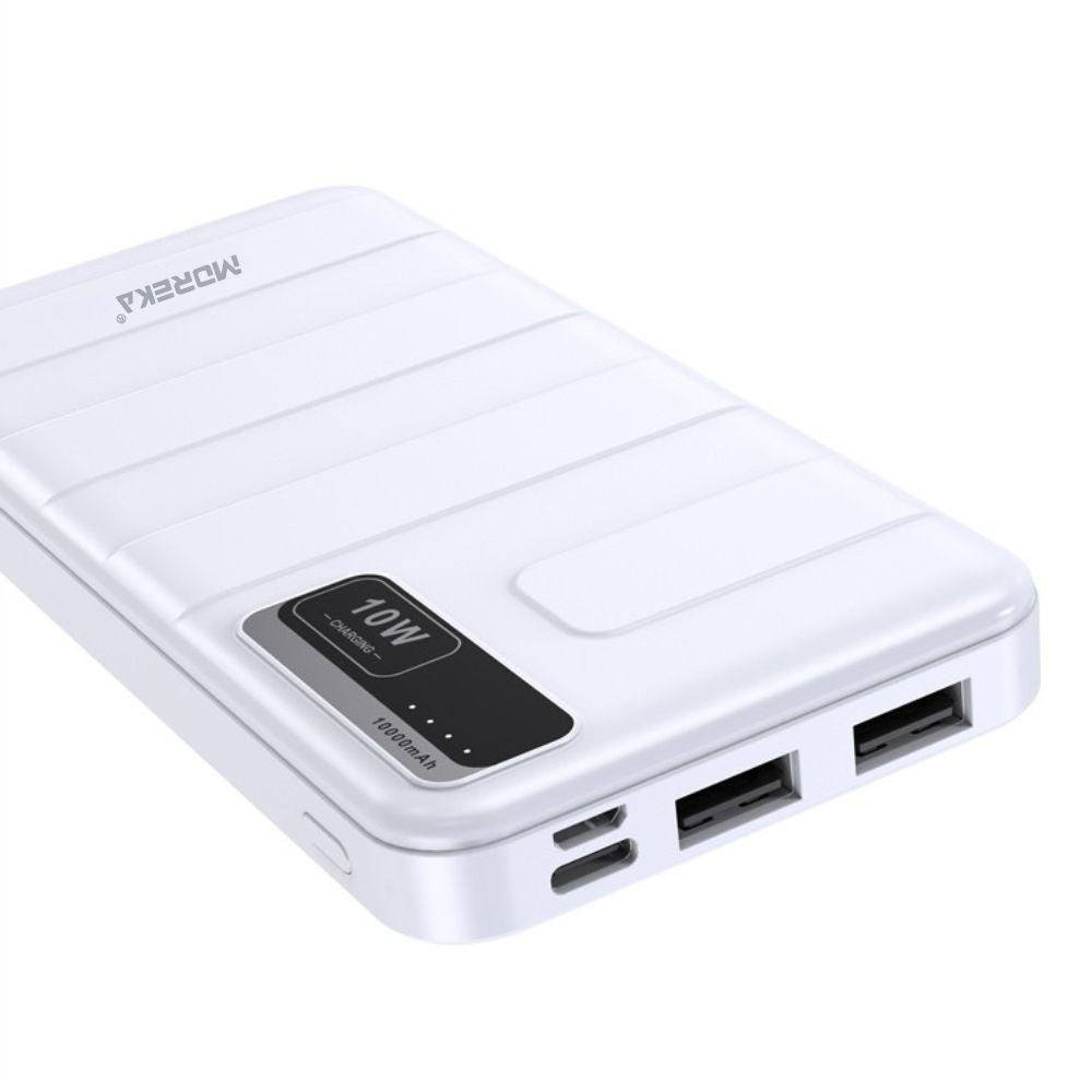 Power Bank Moreka K103 10000mAh 37Wh ligera facíl de transportar - Imagen 3
